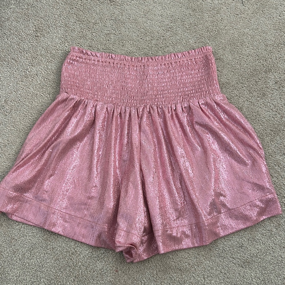 Queen of sparkles flowy shorts